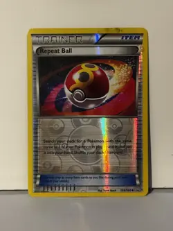 Repeat Ball Reverse Holo XY - Primal Clash 136/160 NM Pokemon Fast Ship - Image 1