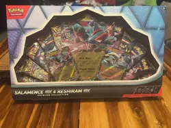 Pokemon TCG Salamence EX Reshiram EX Premium Collection Box - Image 1