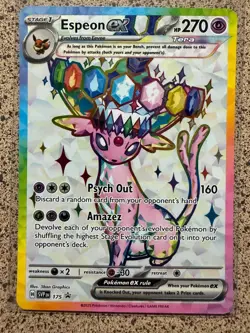 ESPEON EX - 175 SVP 175 HOLO P SCARLET & VIOLET PROMO POKEMON NM/M - Image 1