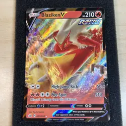 Pokemon TCG Blaziken V Sword & Shield Chilling Reign 020/198 Holo Ultra Rare NM - Image 1