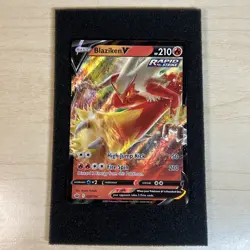 Pokemon TCG Blaziken V Sword & Shield Chilling Reign 020/198 Holo Ultra Rare NM - Image 5