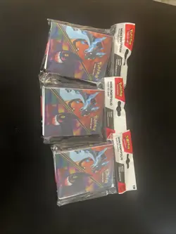Pokemon Phantasmal Flame booster 3 packs plus mini portfolio - Image 2