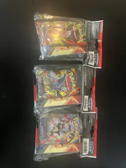 Pokemon Phantasmal Flame booster 3 packs plus mini portfolio - Image 4