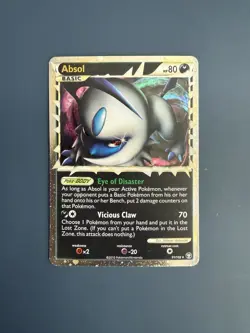 Triumphant Pokemon Absol Prime 91/102 Ultra Rare HGSS - Image 1