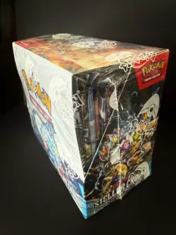 Scarlet and Violet stellar crown booster box sealed Pokemon TCG - Image 5