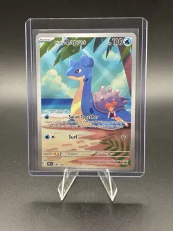 Misty's Lapras Destined Rivals 194/182 Illustration Rare Pokemon TCG - Image 1