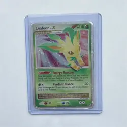 Pokemon Leafeon LV.X 99/100 Majestic Dawn Ultra Rare Holo 110 HP - Image 1