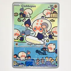 Pokemon Surging Sparks Clobbopus 207/191 Illustration Rare NM - Image 1