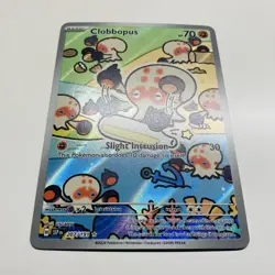 Pokemon Surging Sparks Clobbopus 207/191 Illustration Rare NM - Image 2