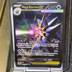Pokemon Perfect Order Mega Starmie EX 118/088 Special Illustration Rare SIR NM - Image 1