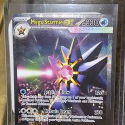 Pokemon Perfect Order Mega Starmie EX 118/088 Special Illustration Rare SIR NM - Image 3