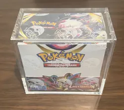 Pokemon Sword & Shield Lost Origin Booster Box Factory Sealed & Acrylic Case - Image 1
