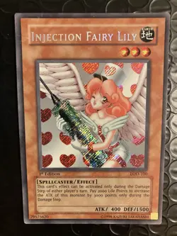 Injection Fairy Lily LOD-100 Legacy of Darkness 1st Edition Light Play - Image 1