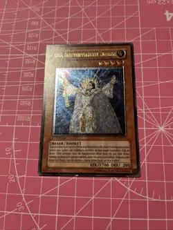 GERMAN YUGIOH Lyla, Lightsworn Sorceress LODT Ultimate Rare UTR 1st ed HP - Image 2