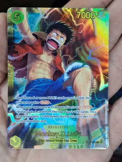 Monkey D Luffy OP15 SEC 119 Adventure On Kami’s Island ENGLISH Bell Luffy - Image 1