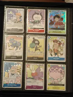 COMPLETE Master Set 18-Card Nakamaru Master Set - One Piece TCG - OP05 to OP-15 - Image 2