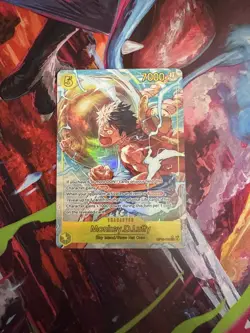 Monkey D. Luffy (Alt Art) OP15-119 SEC Adventure on KAMI's Island ENGLISH OP15 - Image 1