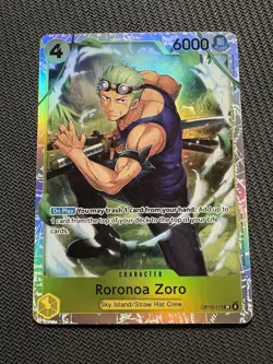 One Piece Adventure on Kami's Island - RORONOA ZORO SR OP15-113 ENGLISH CCG - Image 1