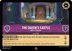 The Queen's Castle-Mirror Chamber 67/204 Into the Inklands Non-Foil Lorcana - Image 1