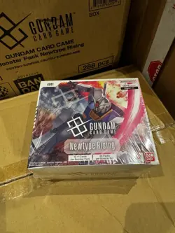Gundam Card Game Booster Box Newtype Rising GD01 ENGLISH New Sealed Case Fresh - Image 1