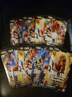 14 Dragon Ball Super Card Game Fusion World FB09 Dual Evolution Booster Packs - Image 1