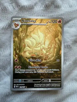 Ninetales 199/197 Pokemon TCG Scarlet Violet Obsidian Flames Card - Image 1