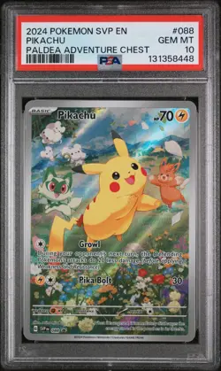 Pikachu 088 - Sv: Scarlet & Violet Promo Cards Holo (PSA 10) - Image 1