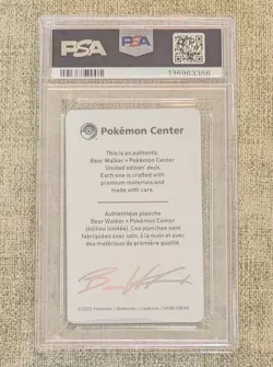 Pokemon 2025 Bear Walker - Umbreon Collection Card - PSA 10 - Image 2