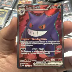 Pokemon TCG Card Temporal Forces 193/162 Gengar ex NM - Image 2