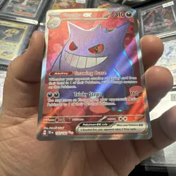 Pokemon TCG Card Temporal Forces 193/162 Gengar ex NM - Image 4