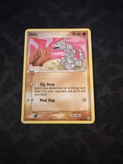 Pokemon EX Unseen Forces Common Card - Onix 65/115 - Image 1