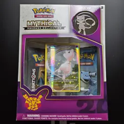 Mythical Mew Box Pokemon Collection Generations Pokemon Card XY110 SEALED - Image 1