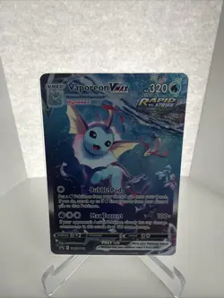 Vaporeon VMAX SWSH182 SWSH: Sword & Shield Promo Cards Holo - Image 1