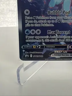 Vaporeon VMAX SWSH182 SWSH: Sword & Shield Promo Cards Holo - Image 5
