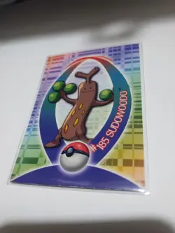 Mint/Nm Topps Johto Series 1st Sticker Card Sudowoodo 30 of 62 Glossy Rare - Image 1