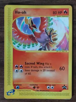 Ho-Oh 52/53 (WOTC Promo) Vintage Pokemon Card MP - Image 1