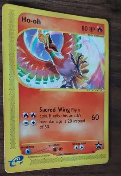 Ho-Oh 52/53 (WOTC Promo) Vintage Pokemon Card MP - Image 3