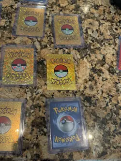 Bulk Random Pokemon Cards Not Good Condition Some Bent With Art Coming Off - Image 4