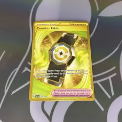 Pokemon Counter Gain 249/191 Sv08: Surging Sparks Secret Rare Holo Trainer Card - Image 2