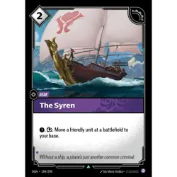 Riftbound: League Of Legends - Card The Syren Foil OGN 184/298 TCG ENG - Image 1