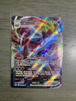 Pokemon Lost Origin Kyurem VMAX Holo Ultra Rare Card 49/196 - Image 1