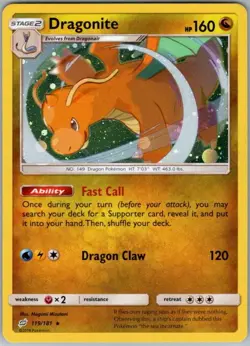 Dragonite - (Cosmos Holo) 119/181 Promo Miscellaneous Cards & Products NM - Image 1