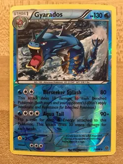 Pokemon Gyarados TCG Reverse Holo Rare Card 20/98 XY Ancient Origins NM - Image 1