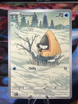 Pokemon Card TCG Snorunt Illustration Rare IR Ascended Heroes 227/217 NM/M - Image 1