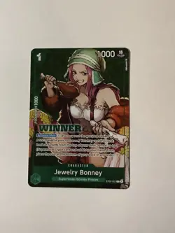 Jewelry Bonney Tournament Pack Vol. 3 Winner ST02-007 One Piece Card English NM - Image 1