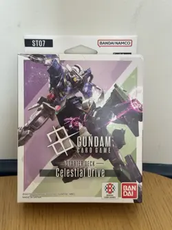 Gundam TCG Card Game Celestial Drive Starter Deck (ST07) SEALED NEW - Image 1
