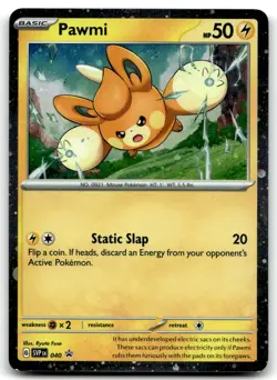 Pawmi - (Cosmos Holo) 040 SV: Scarlet & Violet Promo Cards Promo Holo Pokemon - Image 1