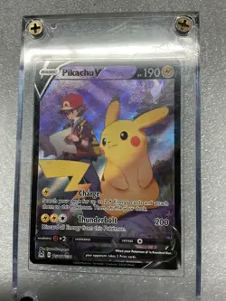 Pikachu V-Rule TG16 ultra rare Pokemon card. Excellent condition - Image 3