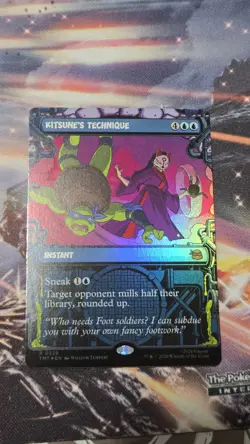 Kitsune's Technique (Showcase) Teenage Mutant Ninja Turtles Foil - Image 1