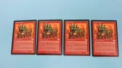 Urza's Saga MTG Playset Goblin Cadets Magic - Image 1